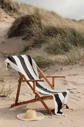Ručnik za plažu VINGA Valmer V806 black-4