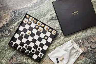 Šah stolna igra VINGA V91500 black-8