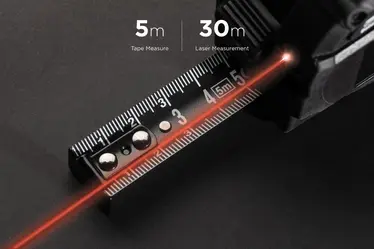 Reklamni metar od 5M sa 30M laserom Gear X P113.21 black-10