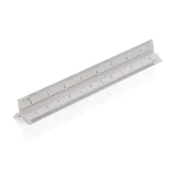 Ravnalo aluminijsko trokutasto 15 cm P165.14 silver-2