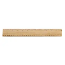 Ravnalo od bambusa 30 cm Timberson P165.50 brown-2