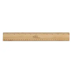Ravnalo od bambusa 30 cm Timberson P165.50 brown-3