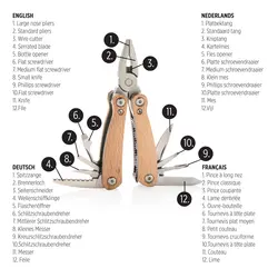 Drveni višenamjenski mini alat P221.37 brown-6
