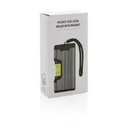 Džepno ravnalo s magnetom P221.65 grey-6