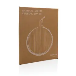 Okrugla daska za posluživanje Ukiyo P261.02 brown-13