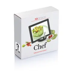 Promotivni stalak za tablet Chef s olovkom P261.17 black-6