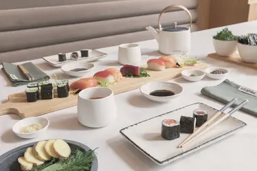Sushi set Ukiyo P263.07 white-5