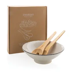 Zdjela za salatu s priborom Ukiyo P263.09 white-8