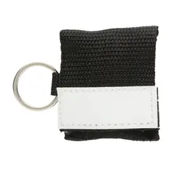 Promotivna reanimacijska maska na privjesku P265.24 black-2