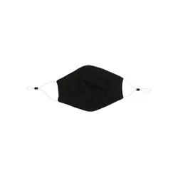 Dvoslojna pamučna maska ​​za lice za višekratnu upotrebu P265.89 black-1
