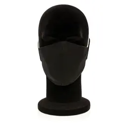 Dvoslojna pamučna maska ​​za lice za višekratnu upotrebu P265.89 black-5