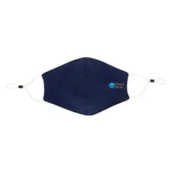 Dvoslojna pamučna maska ​​za lice za višekratnu upotrebu P265.89 navy-3