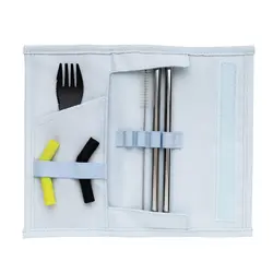 Set slamki i pribora za jelo u torbici Tierra P269.55 blue-4