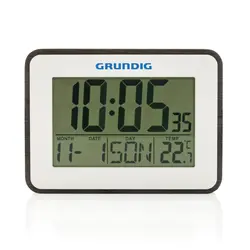 Meteorološka stanica alarm i kalendar Grundig P279.22 white-2