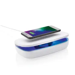 UV-C kutija za sterilizaciju s bežičnim punjačem 5W P301.11 white-13