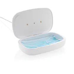 UV-C kutija za sterilizaciju s bežičnim punjačem 5W P301.11 white-8