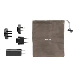 Ultra brzi putni adapter Philips P301.18 black-4