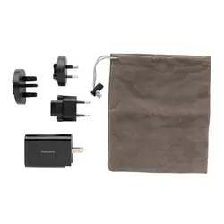 Ultra brzi putni adapter Philips P301.18 black-5