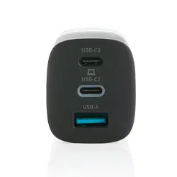 Zidni punjač 65 W Philips ultrabrzi PD 3-portni USB P301.28 black-5