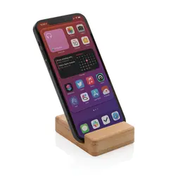 Stalak za mobitel od bambusa P301.35 brown-2