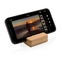 Stalak za mobitel od bambusa P301.35 brown-4