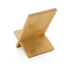 Stalak za mobitel od bambusa u kraft kutiji P301.40 brown-4