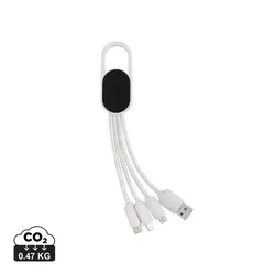 Kabel s karabinerom 4u1 P302.07 white-0