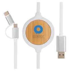 3u1 kabel s bežičnim punjačem 5W P302.25 white-3