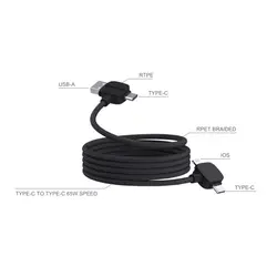 Magnetni kabel Urban Vitamin Stockton 65W P302.71 black-4