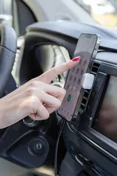 Držač za mobitel u automobilu 360° Acar RCS P302.80 white-9