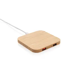 Bežični punjač s USB-om 5W P308.14 brown-1