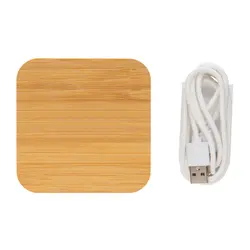 Bežični punjač s USB-om 5W P308.14 brown-5