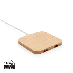 Bežični punjač s USB-om 5W P308.14 brown-0