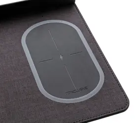Podloga za miša s bežičnim punjenjem mobitela P308.25 black-7