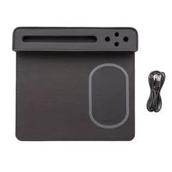 Podloga za miša s bežičnim punjenjem mobitela P308.25 black-8