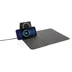 Stalak za mobitel s bežičnim punjenjem od 10 W Artic Magnetic P308.33 black-8