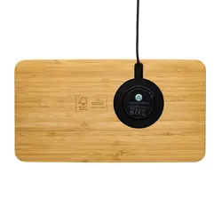 Stolni organizator od bambusa 10W bežični punjač P308.39 brown-5