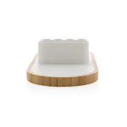 Dvostruki punjač s držačem za olovke 10W Ontario FSC P308.42 white-6