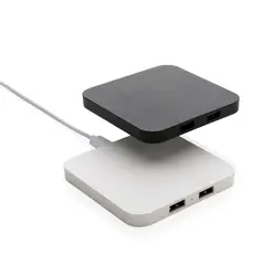 Bežični punjač od 10W RCS s USB priključcima P308.46 white-7