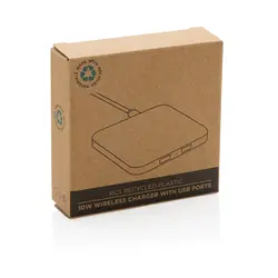 Bežični punjač od 10W RCS s USB priključcima P308.46 white-10