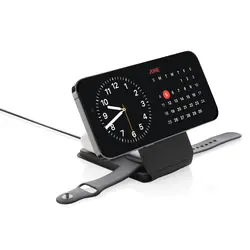 Magnetni bežični punjač 15W 3u1 Swiss Peak RCS P308.54 black-2