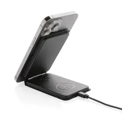 Magnetni bežični punjač 15W 3u1 Swiss Peak RCS P308.54 black-10