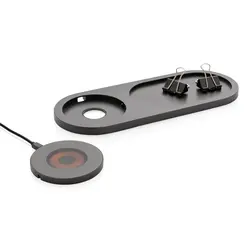 Bežični punjač 10W sa stolnim organizatorom P308.59 black-5