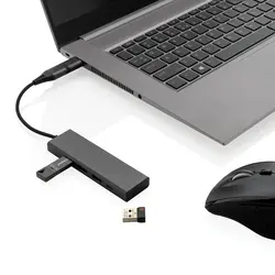 Hub s 3 USB priključka Terra RCS P308.68 grey-2
