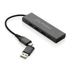 Hub s 3 USB priključka Terra RCS P308.68 grey-3