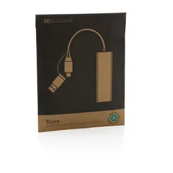 Hub s 3 USB priključka Terra RCS P308.68 grey-9
