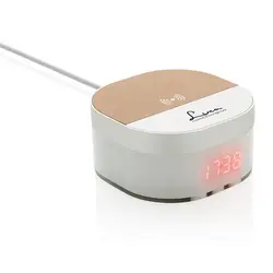 Bežični digitalni sat za punjenje Aria 5W P308.69 white-3