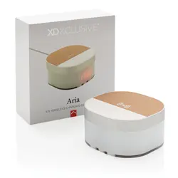 Bežični digitalni sat za punjenje Aria 5W P308.69 white-13