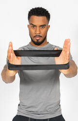 Elastična traka za fitness u torbici 4u1 P320.04 black-8