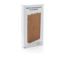 Bežični 5W Power bank 4.000 mAh P322.02 brown-12